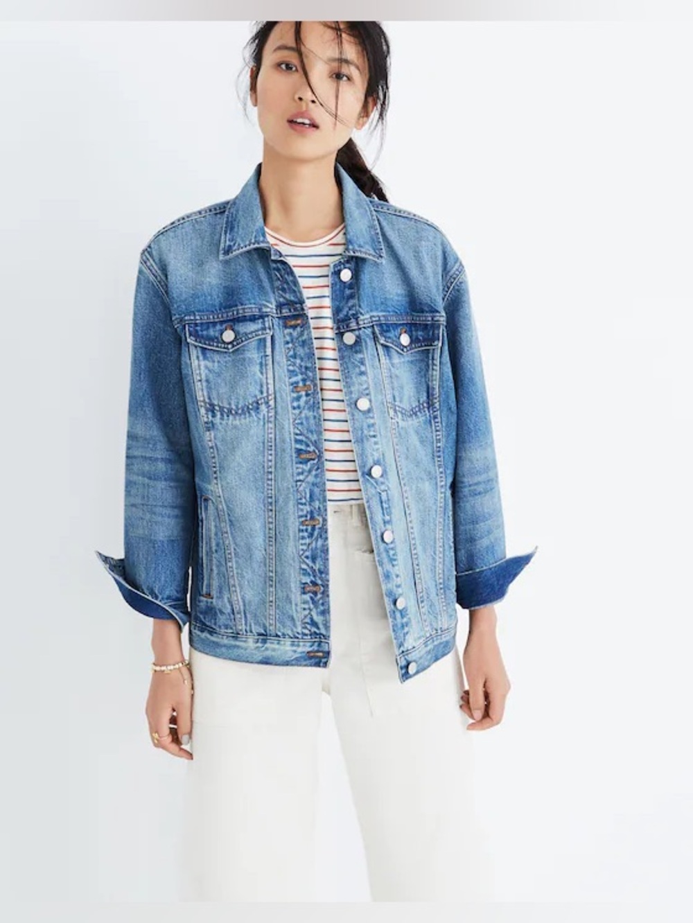 Madewell Oversized Jean Jacket